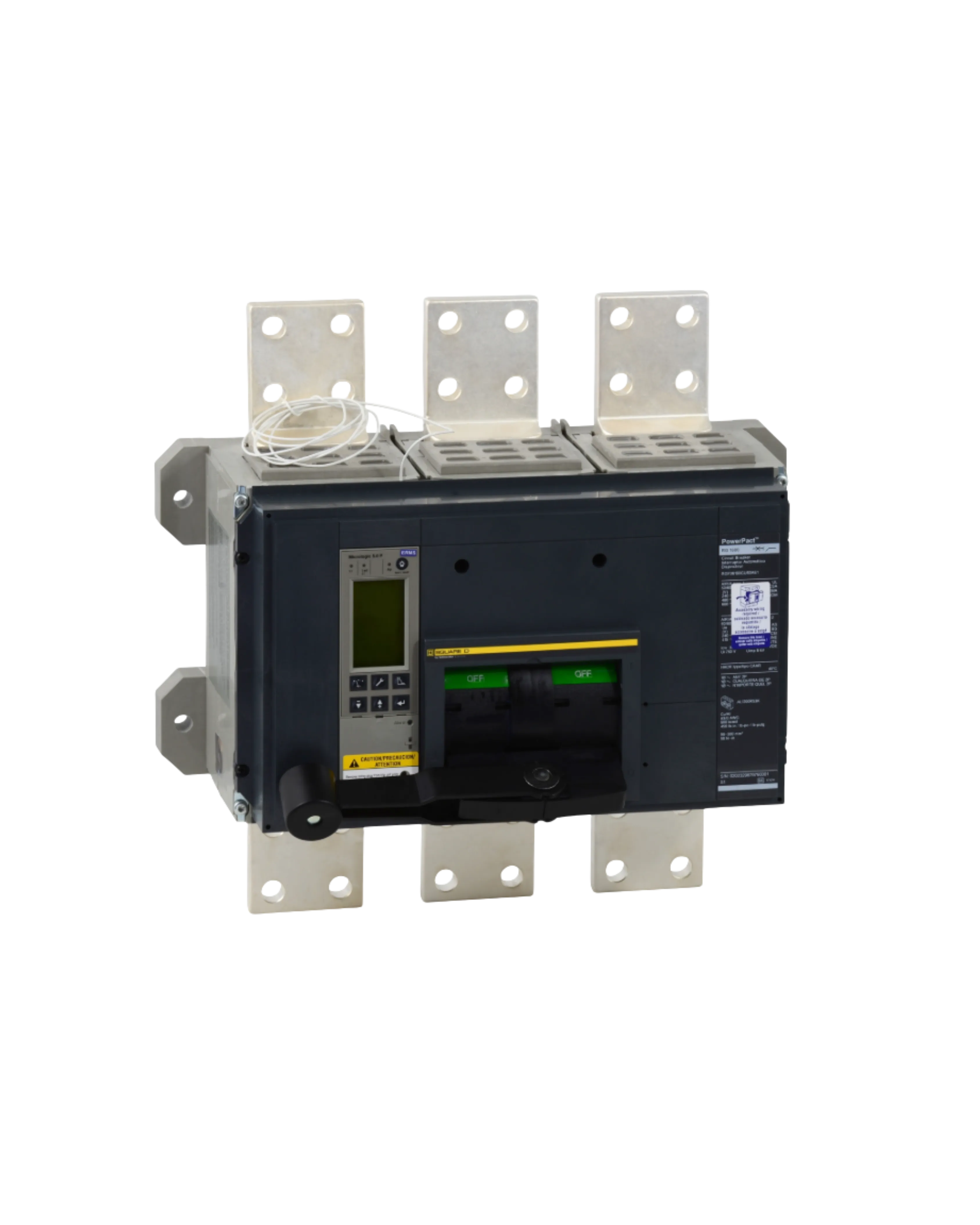Schneider Electric PowerPacT R Circuit Breaker, 2000A, Micrologic 5.0P, Modbus — Schneider Electric Drives – Motors – Circuits Protection